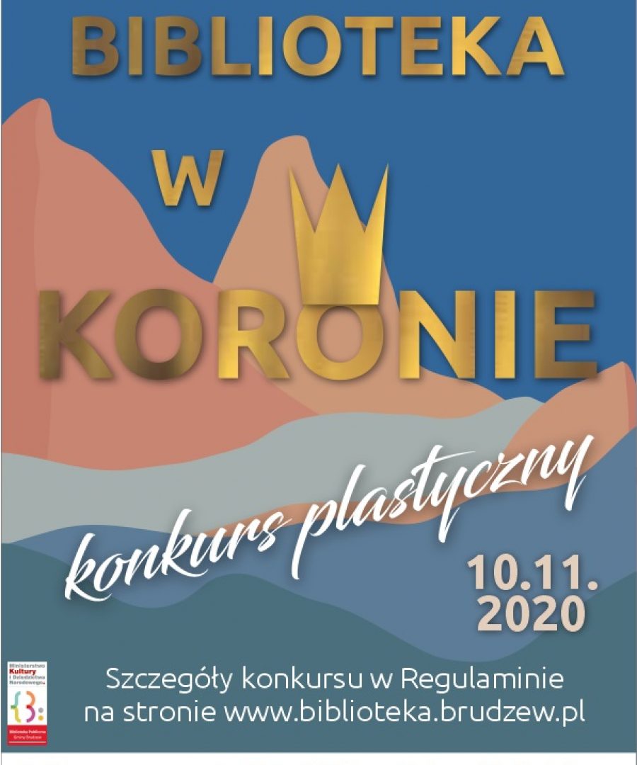 plakat informujący o konkursie plastycznym