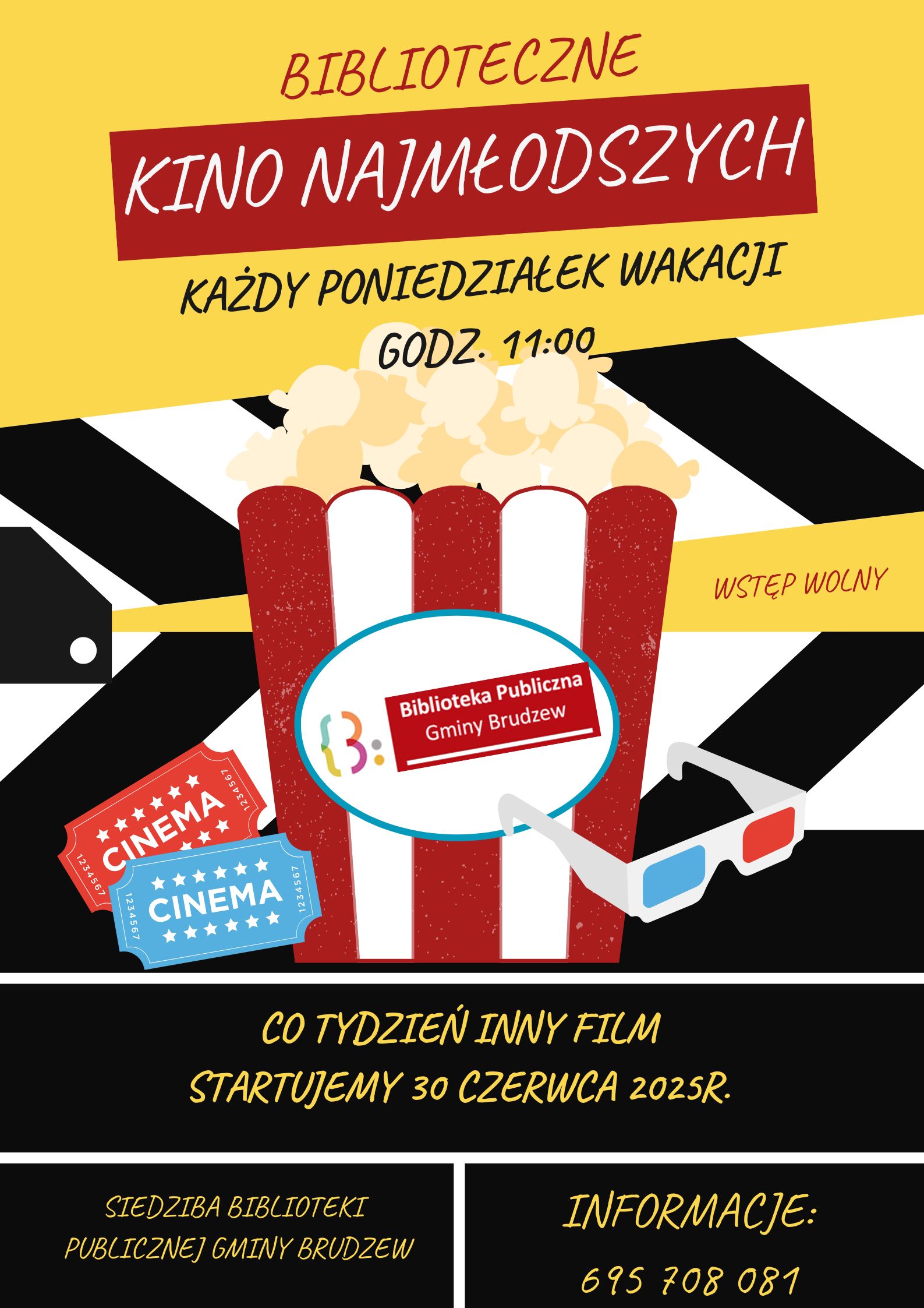 zdjęcie - Biblioteczne Kino Najmłodszych