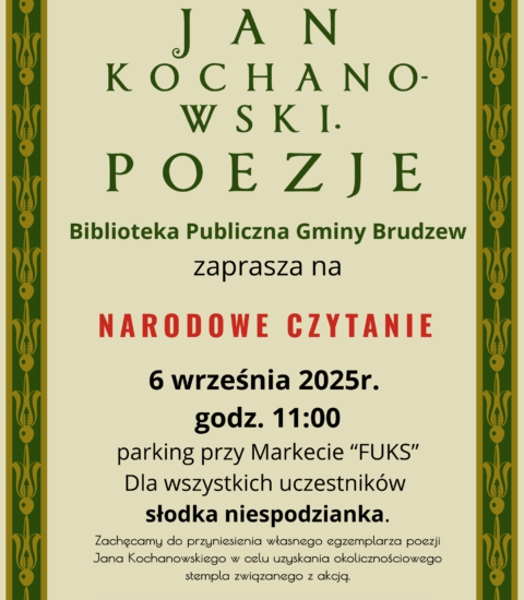 plakat informacyjny