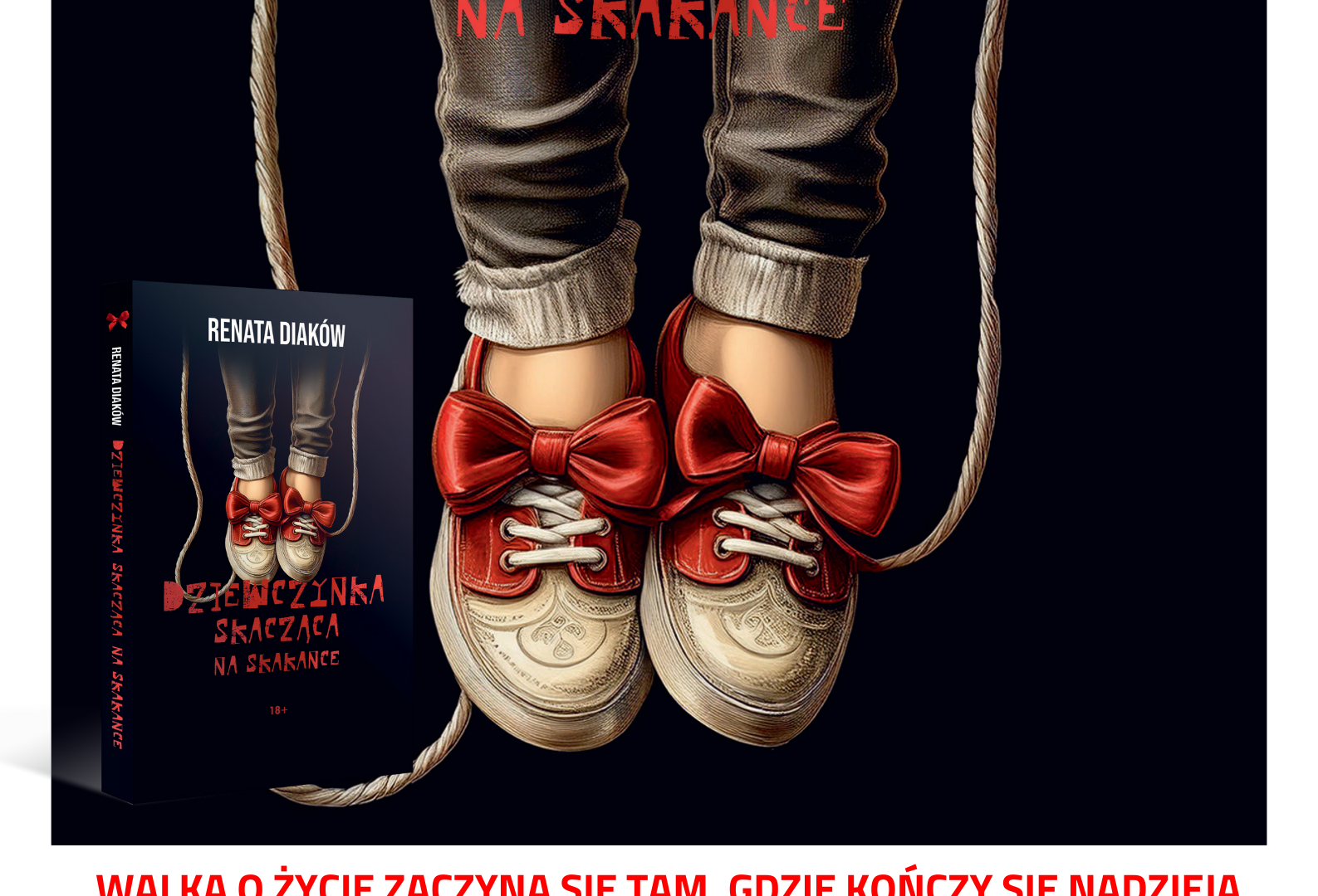 Spotkanie autorskie z Renatą Diaków plakat informacyjny