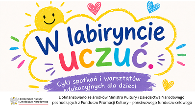Logo - W labiryncie uczuć. Cykl spotkań i warsztatów edukacyjnych dla dzieci