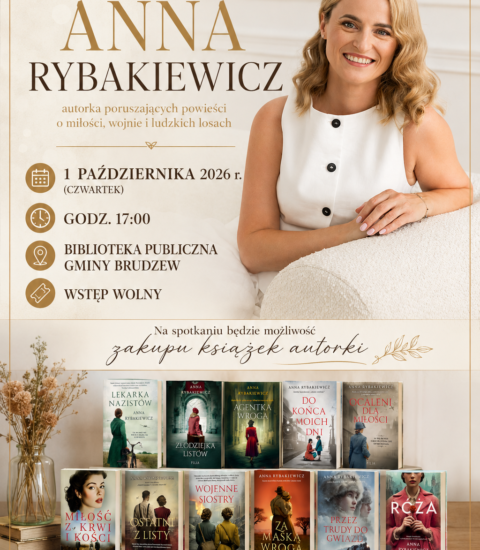 plakat informujący o spotkaniu